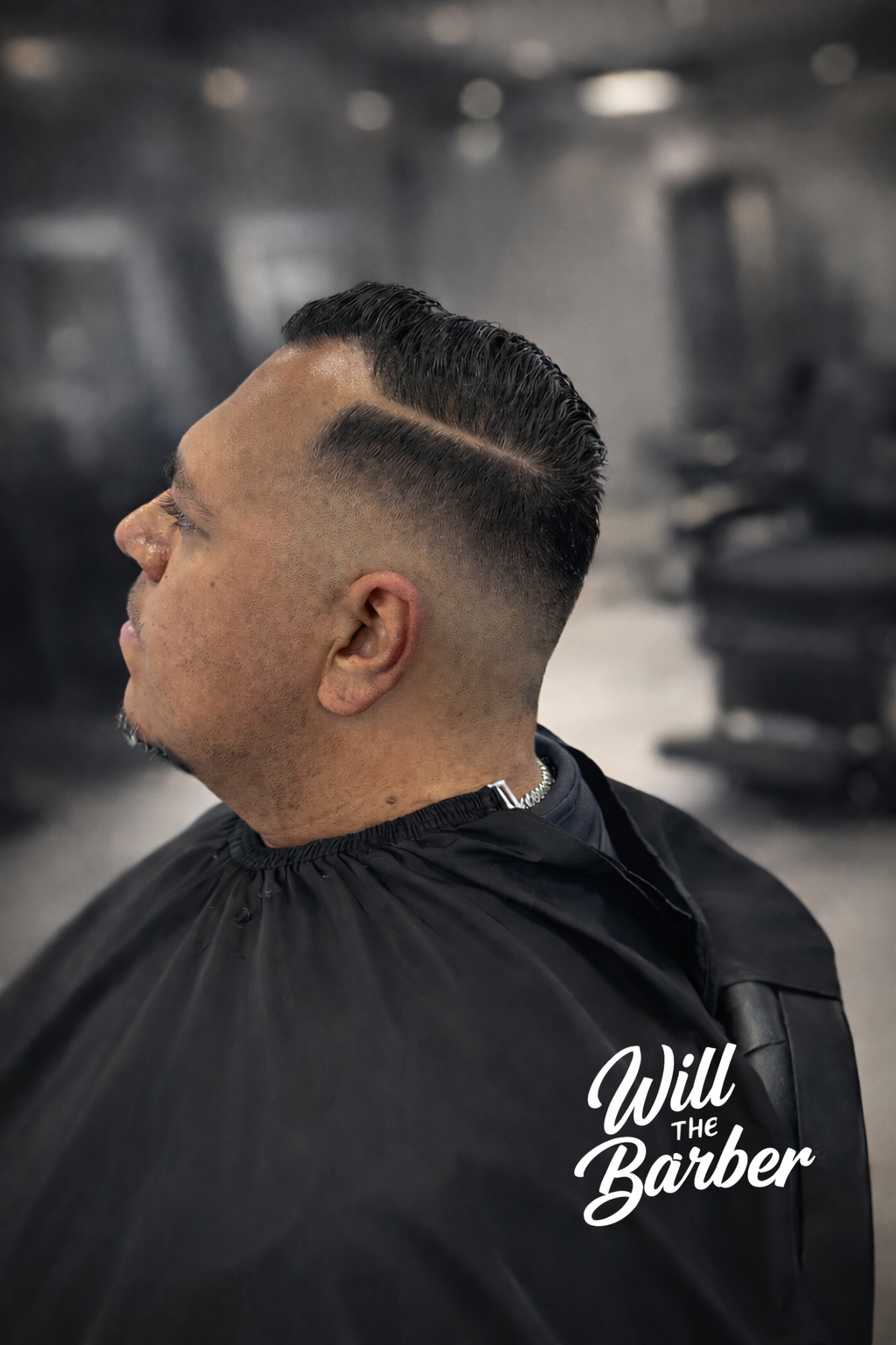 Skin fade haircut by Will the Barber in Valencia CA