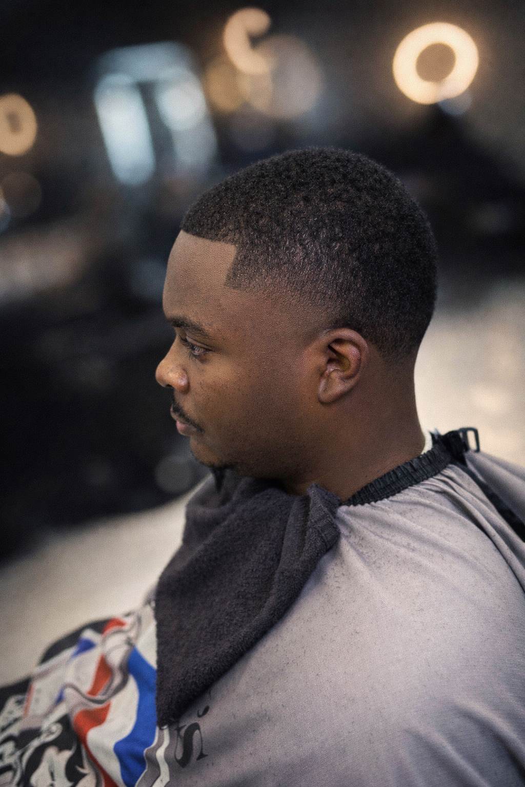 Fresh taper haircut by Will the Barber in Santa Clarita