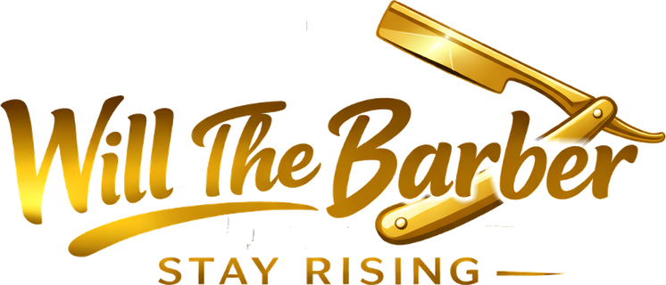 Will The Barber Stay Rising logo